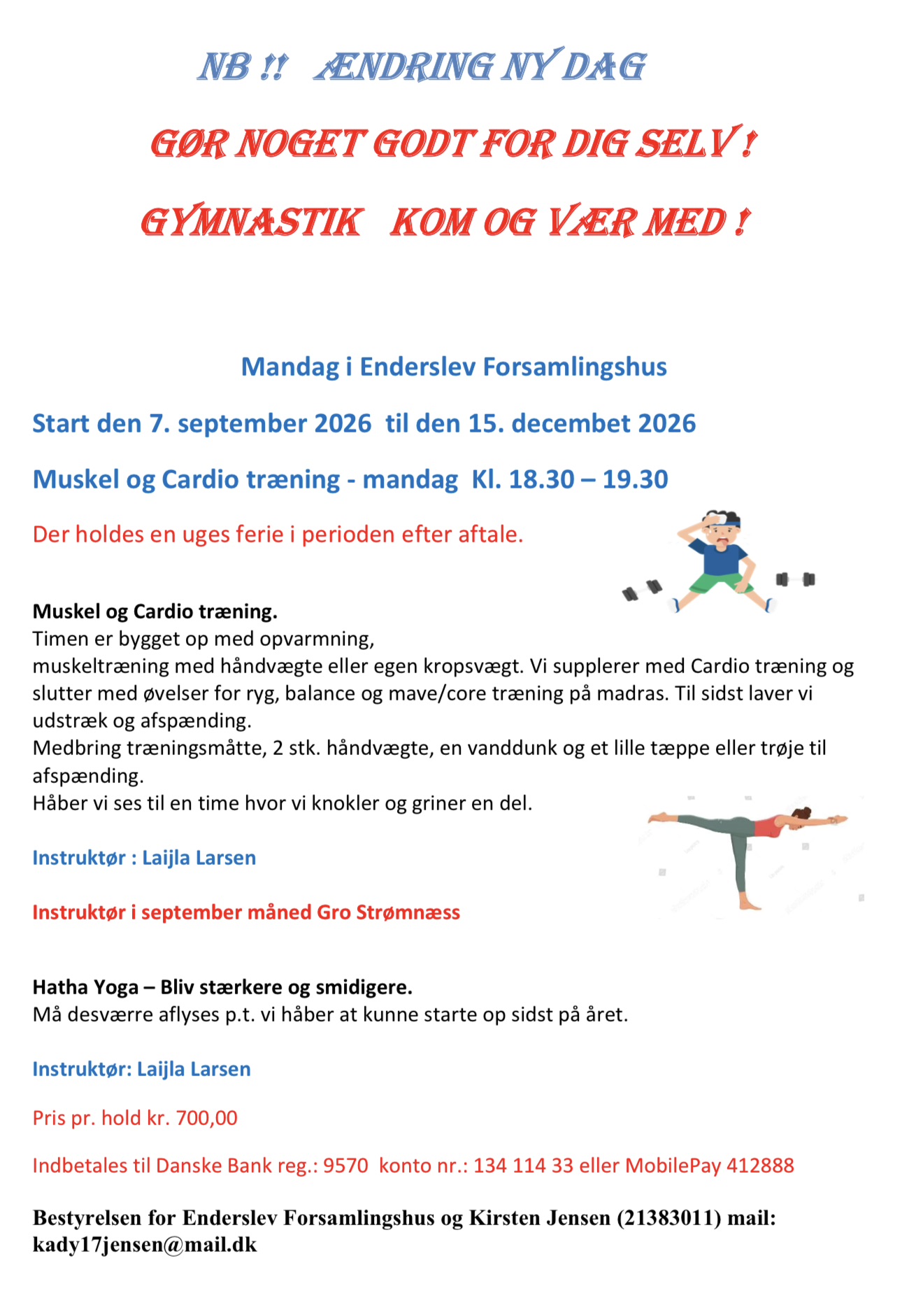 Gymnastik Sep-Dec26